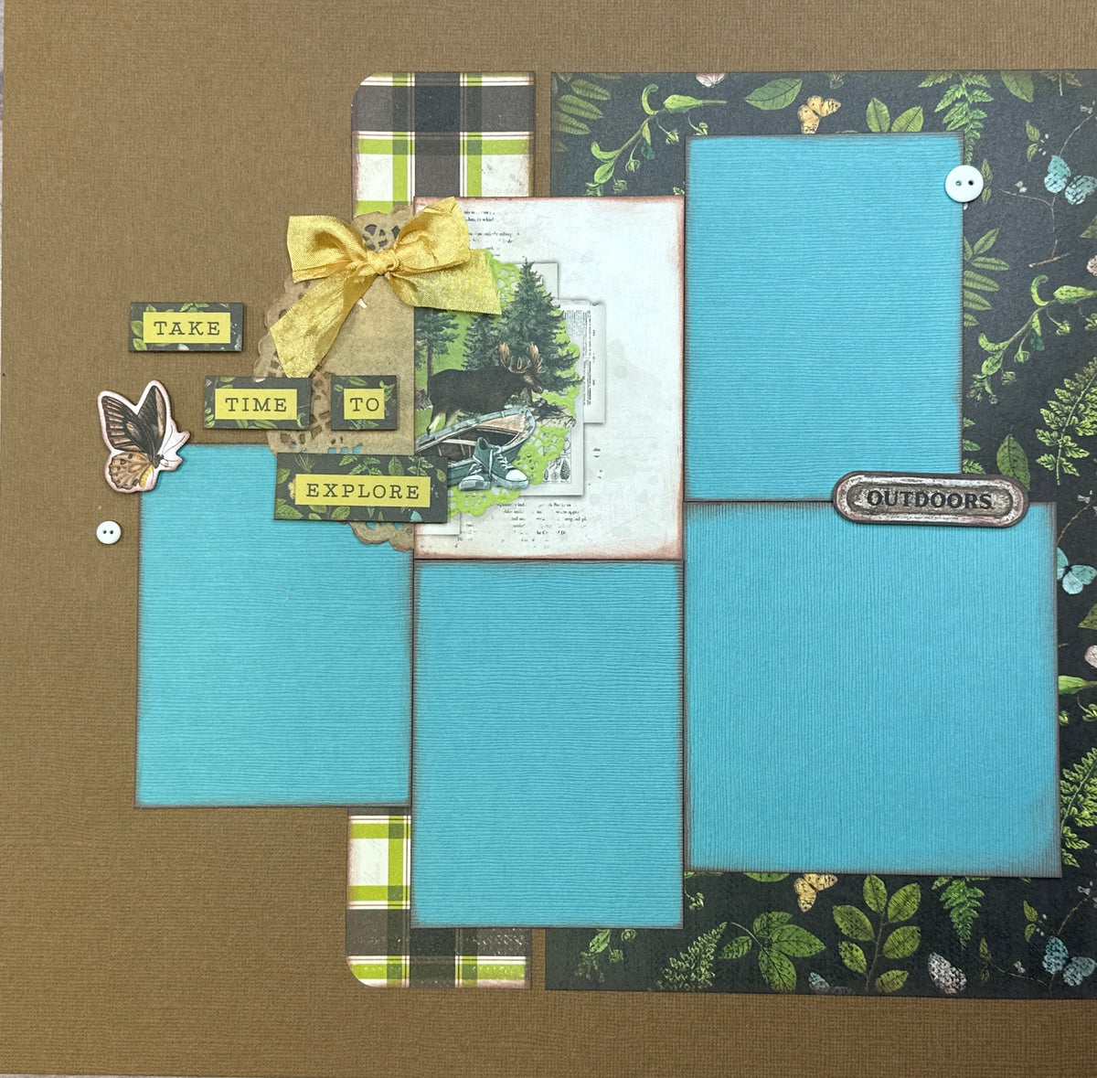 Staycation Vibes, Travel themed 2 page Scrapbooking Layout Kit, DIY tr –  Crop-A-Latte