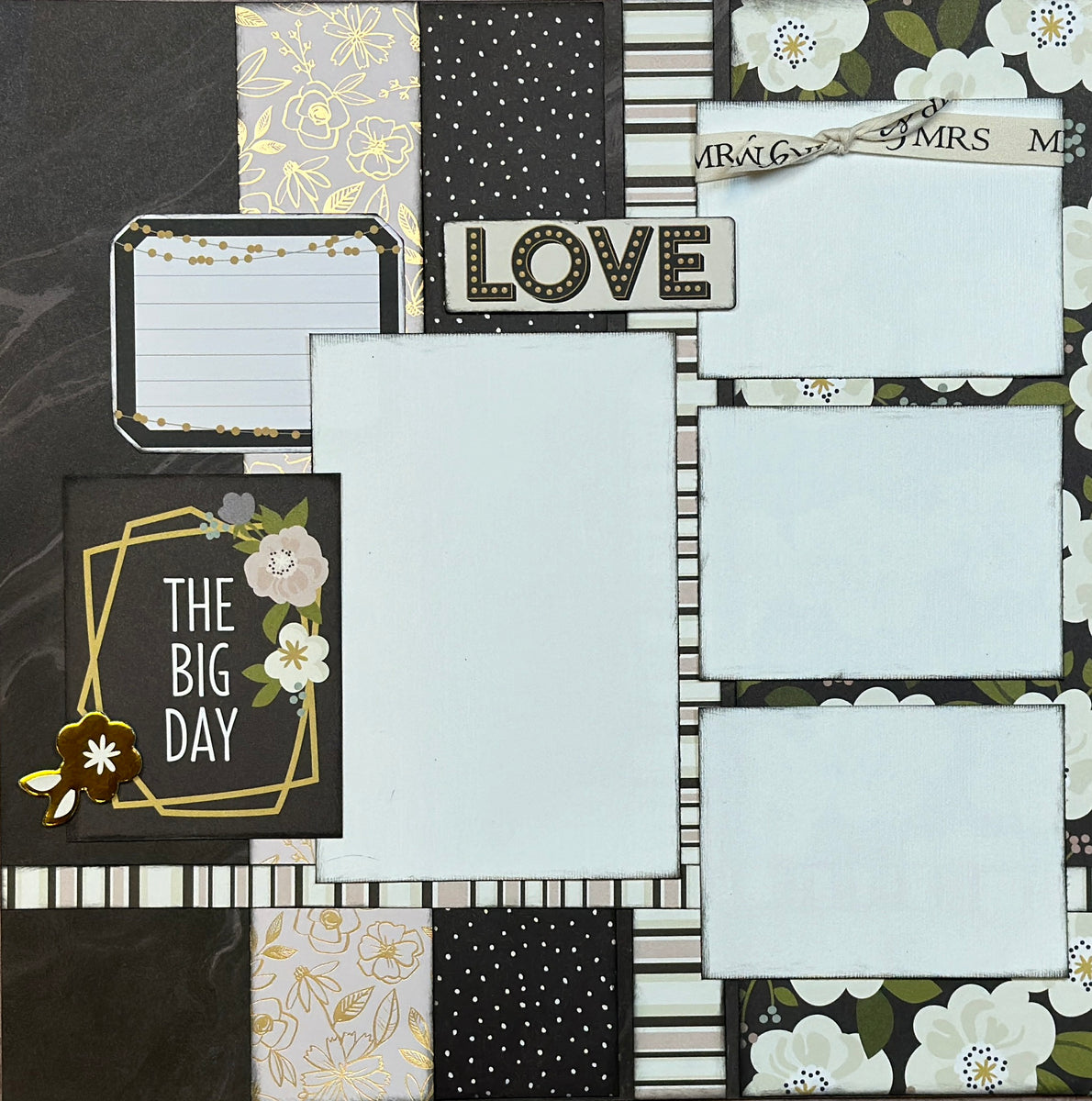 1+1=Me&You, Love Themed 2 Page Scrapbooking Kit, DIY Valentines Day, L –  Crop-A-Latte