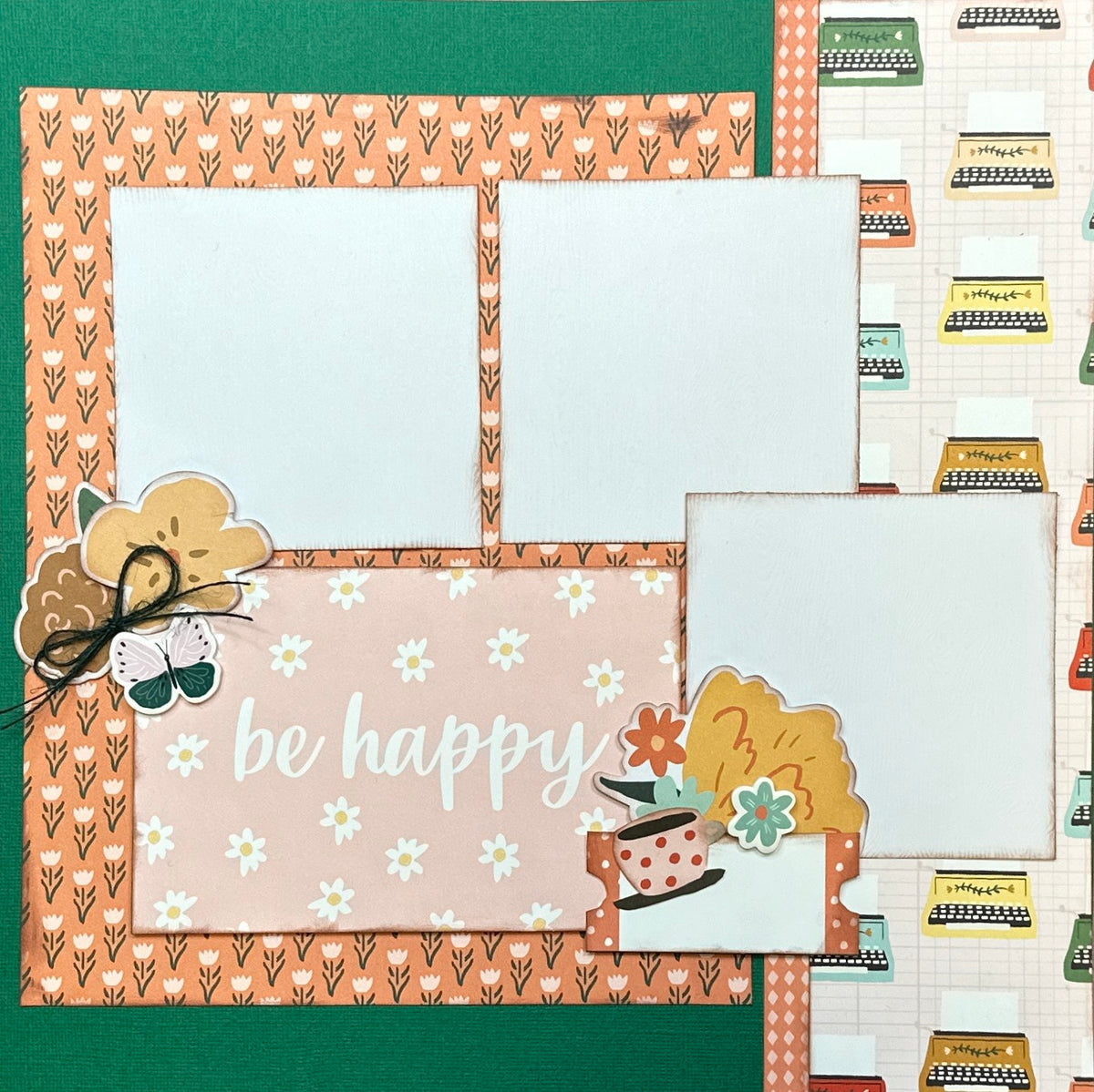 This Is Our Happy Place - Home, Family themed 2 Page Scrapbooking Layo –  Crop-A-Latte