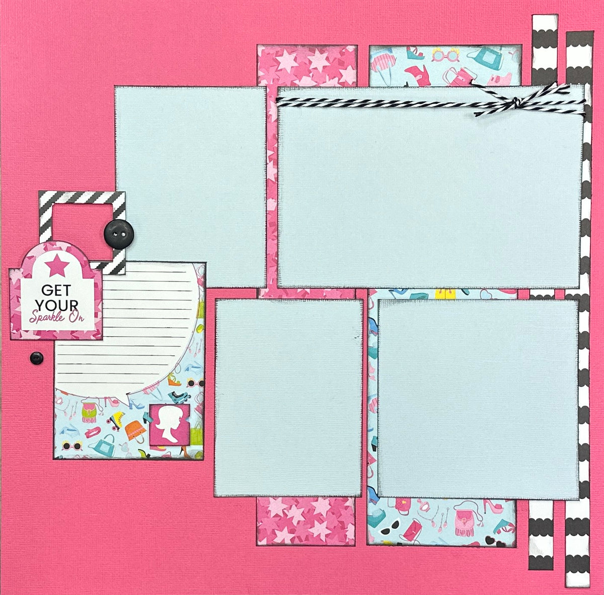 Celebrate Love, Love Themed 2 Page Scrapbooking Layout Kit, wedding di –  Crop-A-Latte