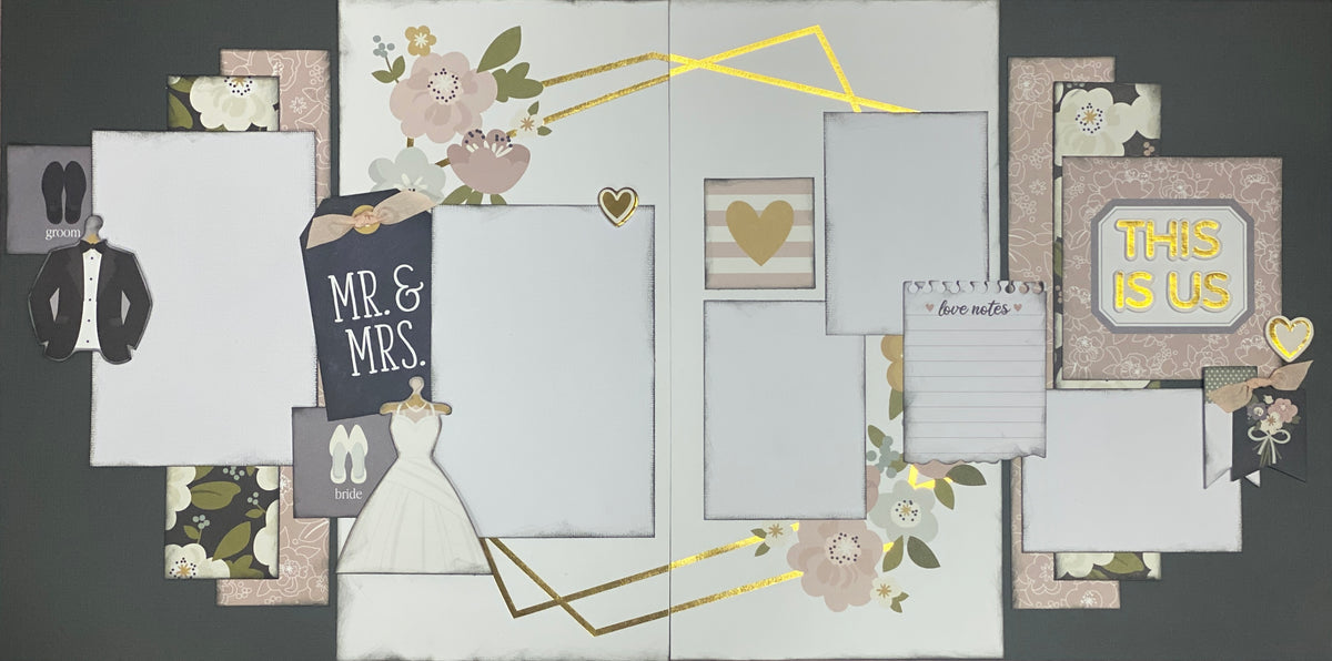 Moxxie TIE THE KNOT Wedding Scrapbook Kit – Scrapbooksrus