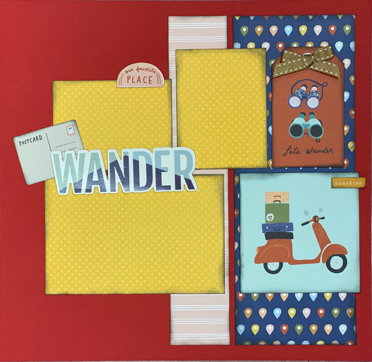  Complete Scrapbook Kit By Paper Boutique Bon Voyage