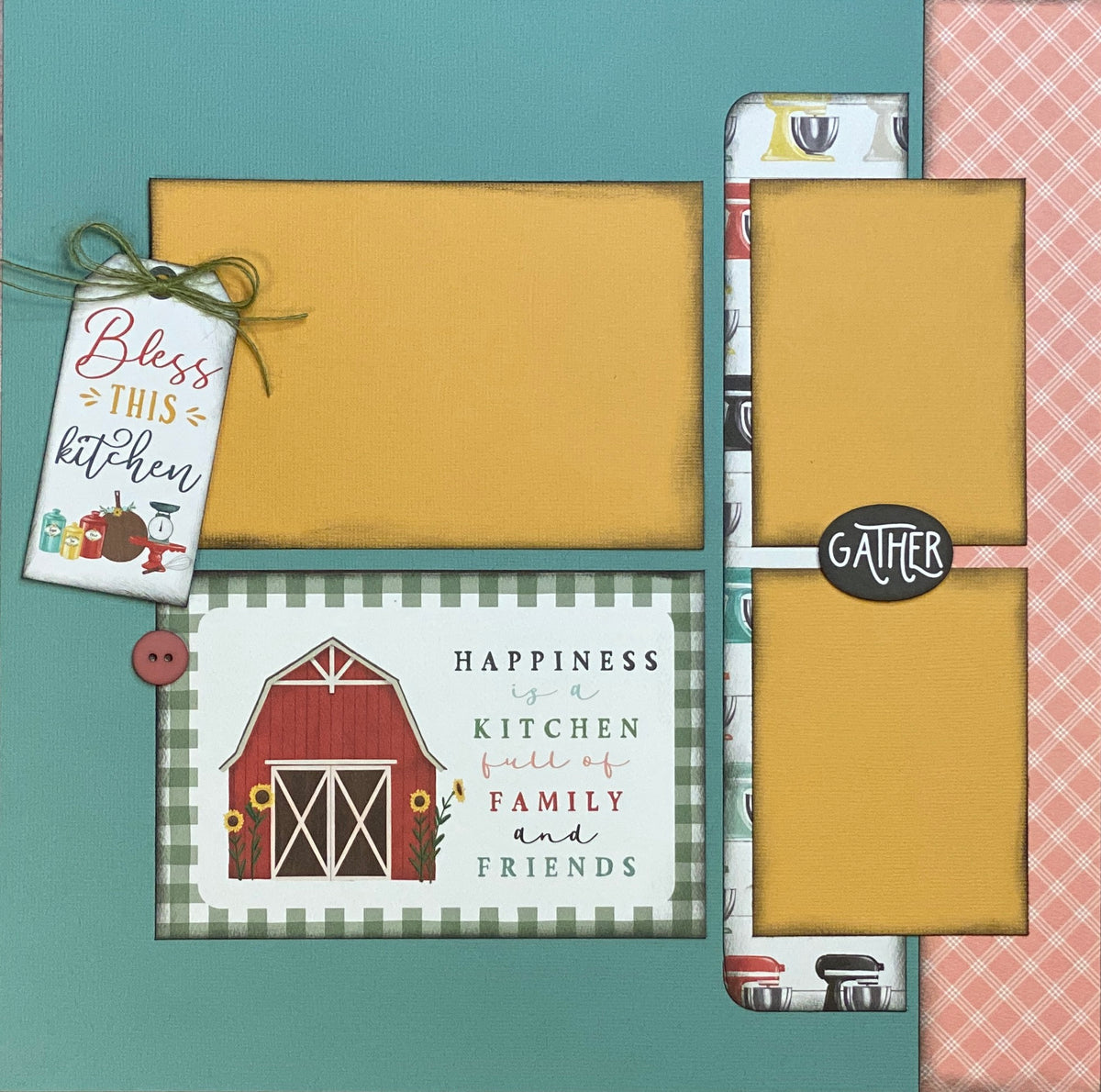 Melissa Fabric Family And Friends Scrapbook