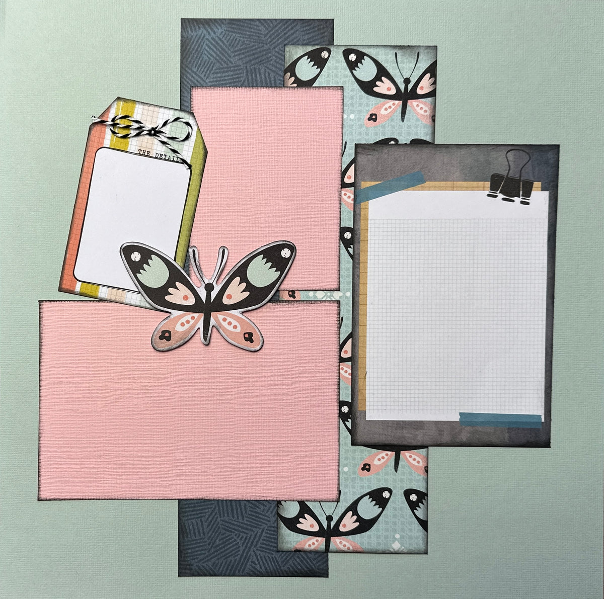 Currently Loving, General Themed 2 Page Scrapbooking Layout Kit, DIY C –  Crop-A-Latte
