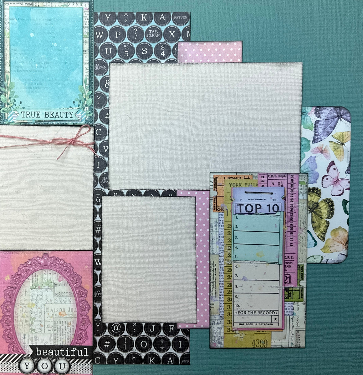 Spread Love, Not Germs, Covid themed 2 Page Scrapbooking Layout Kit Sc –  Crop-A-Latte