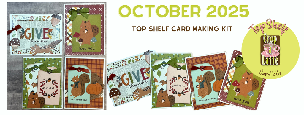 Top Shelf Card Making Kit, October 2025 - Simple Stories Cider And Donuts