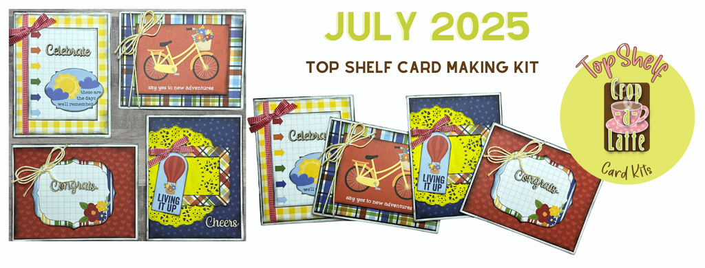 Top Shelf Card Making Kit, July 2025 - Echo Park Born To Travel