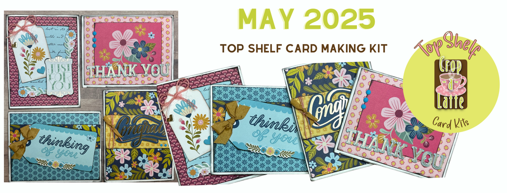 Top Shelf Card Making Kit, May 2025 - Pink Paislee Joyful Notes