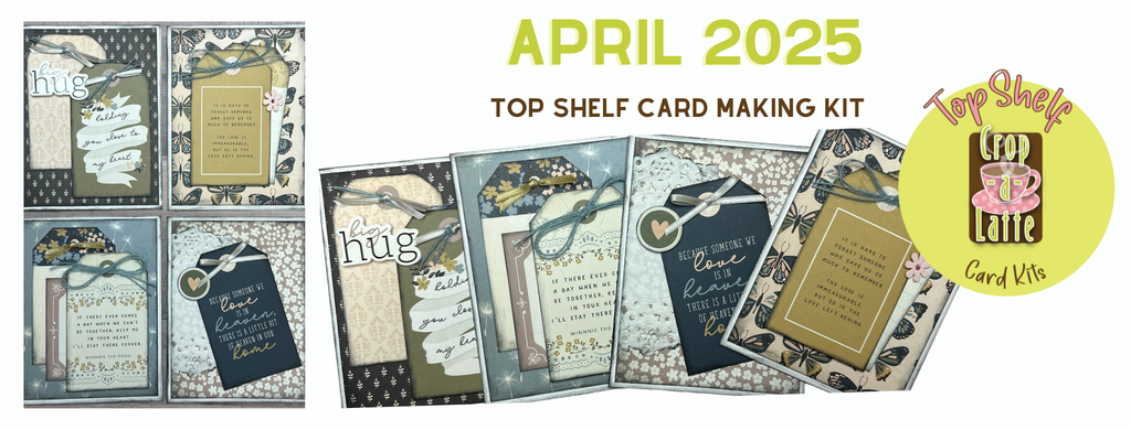 Top Shelf Card Making Kit, April 2025 - Simple Stories Remember