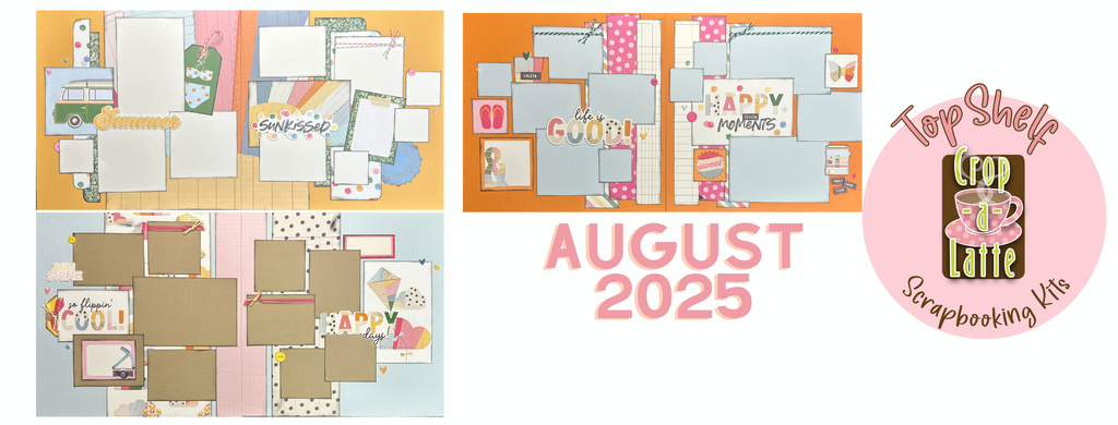 Top Shelf Scrapbook Kit Bundle, August 2025 - Simple Stories Hard Sunny Days