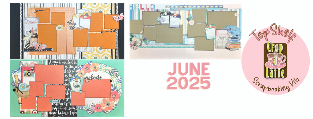 Top Shelf Scrapbook Kit Bundle, June 2025 - Vicki Boutin Cut And Paste