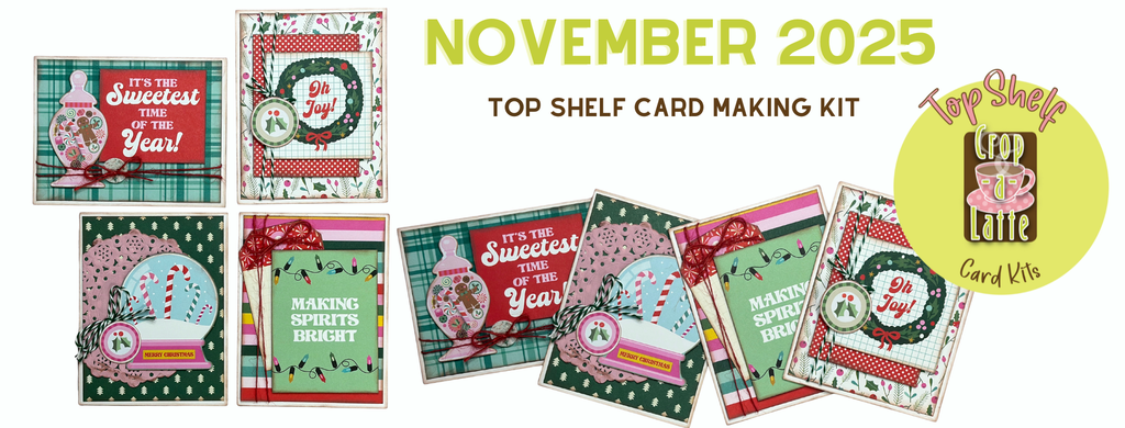 Top Shelf Card Making Kit, November 2025 - Simple Stories Hard Candy Christmas