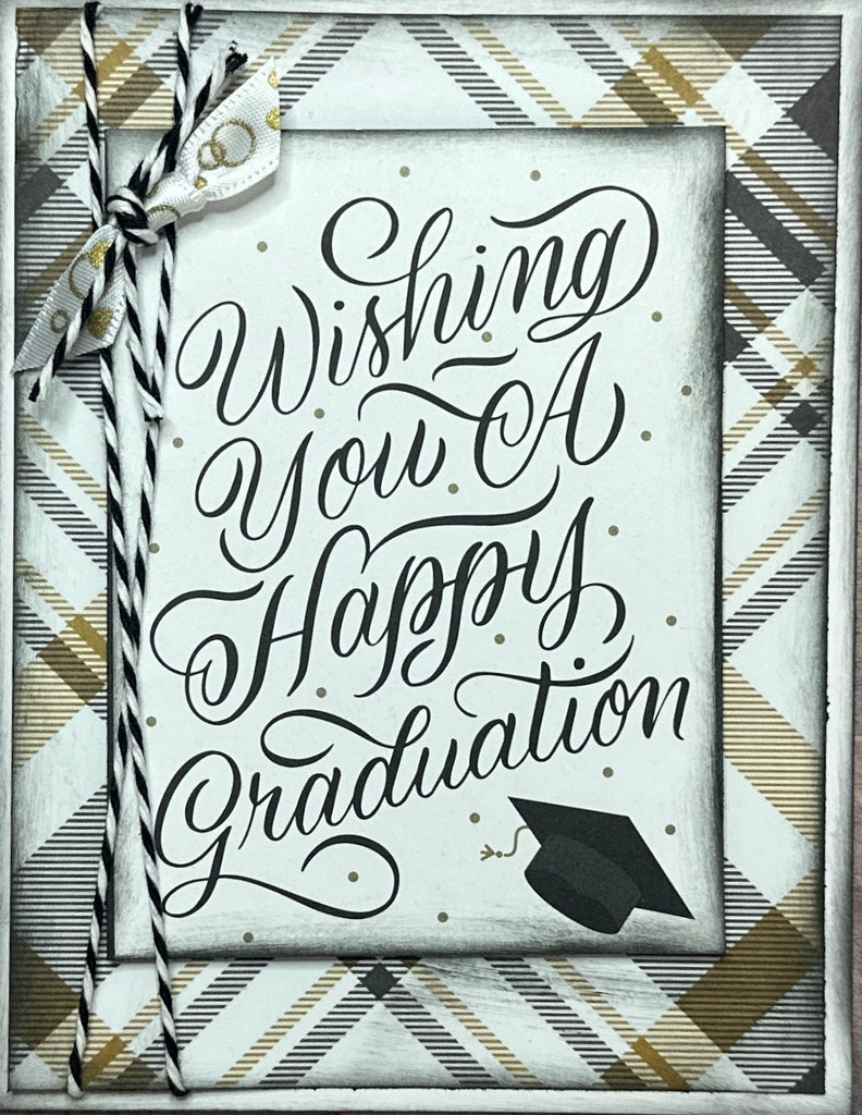 Congrats Grad, Graduation Themed DIY Card Making Kit, graduation craft Crop-A-Latte Congrats Grad, Graduation Themed DIY Card Making Kit, graduation craft Crop-A-Latte