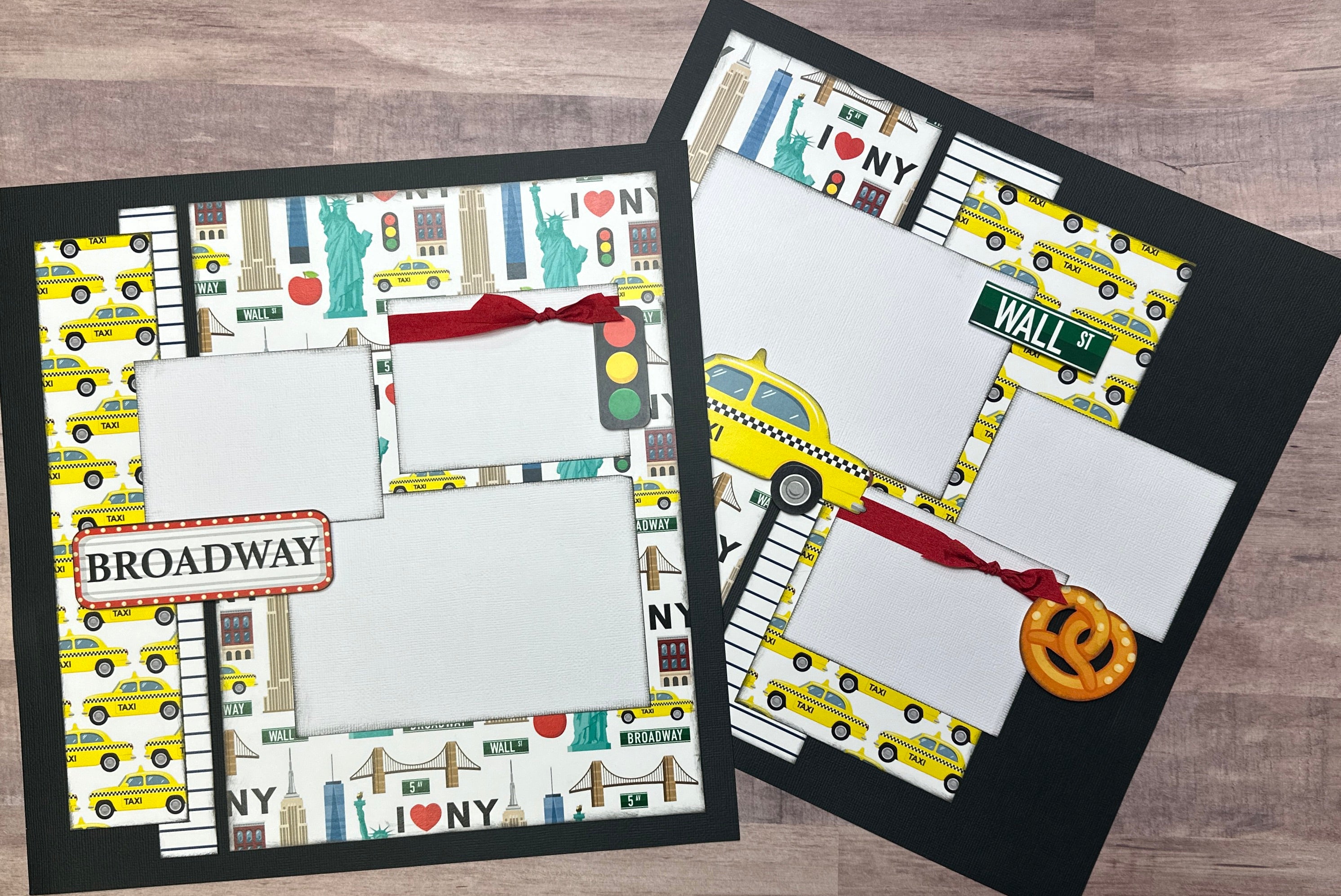 Lotta Fun, Travel themed 2 page Scrapbooking Layout Kit, DIY travel sc –  Crop-A-Latte