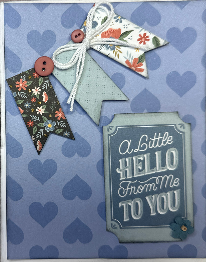 I Think You're Pretty Great, Encouragement Themed DIY Card Making