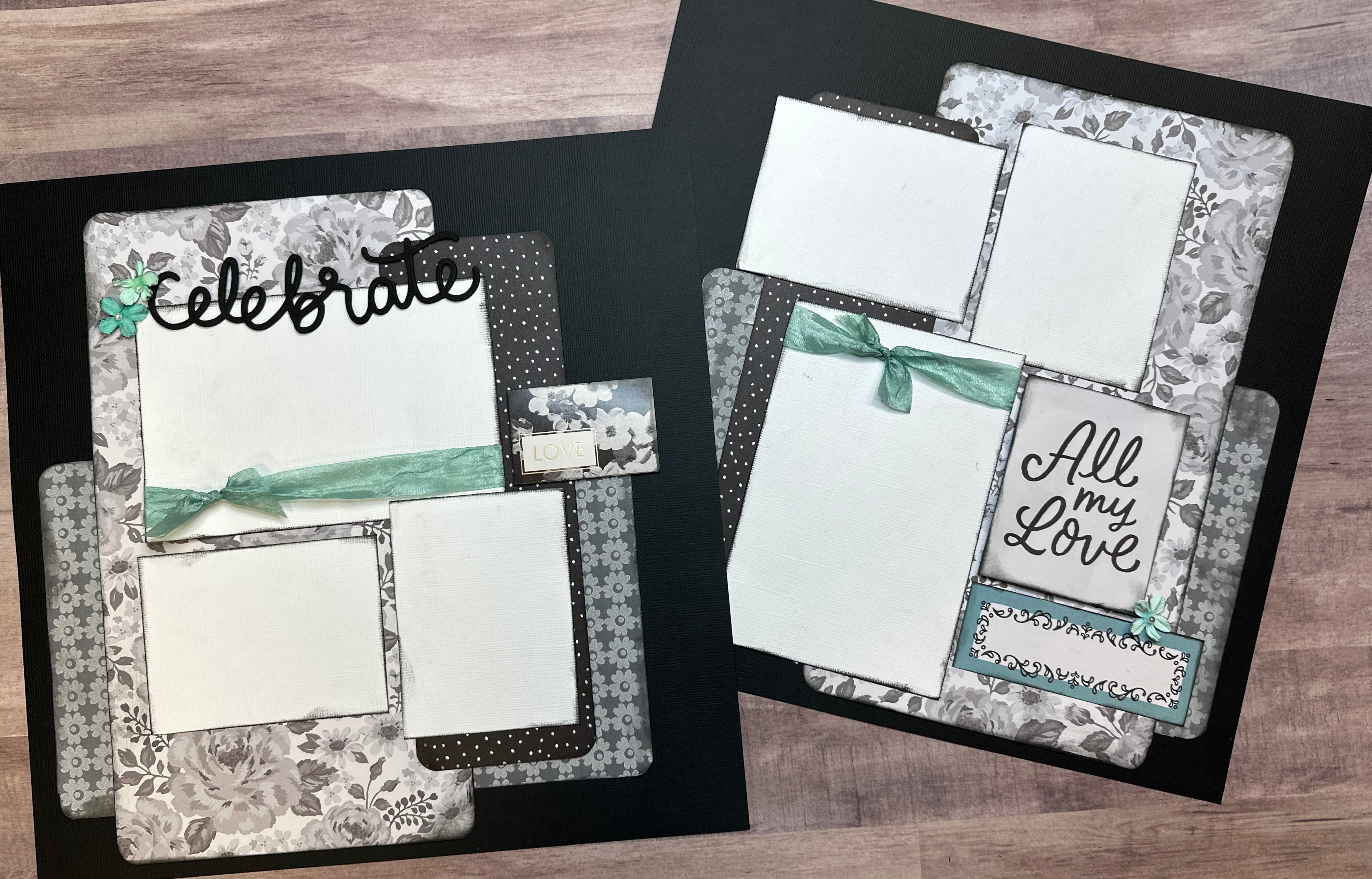 Brave At Heart - Loving Everything About You, 2 Page Scrapbooking Layo –  Crop-A-Latte