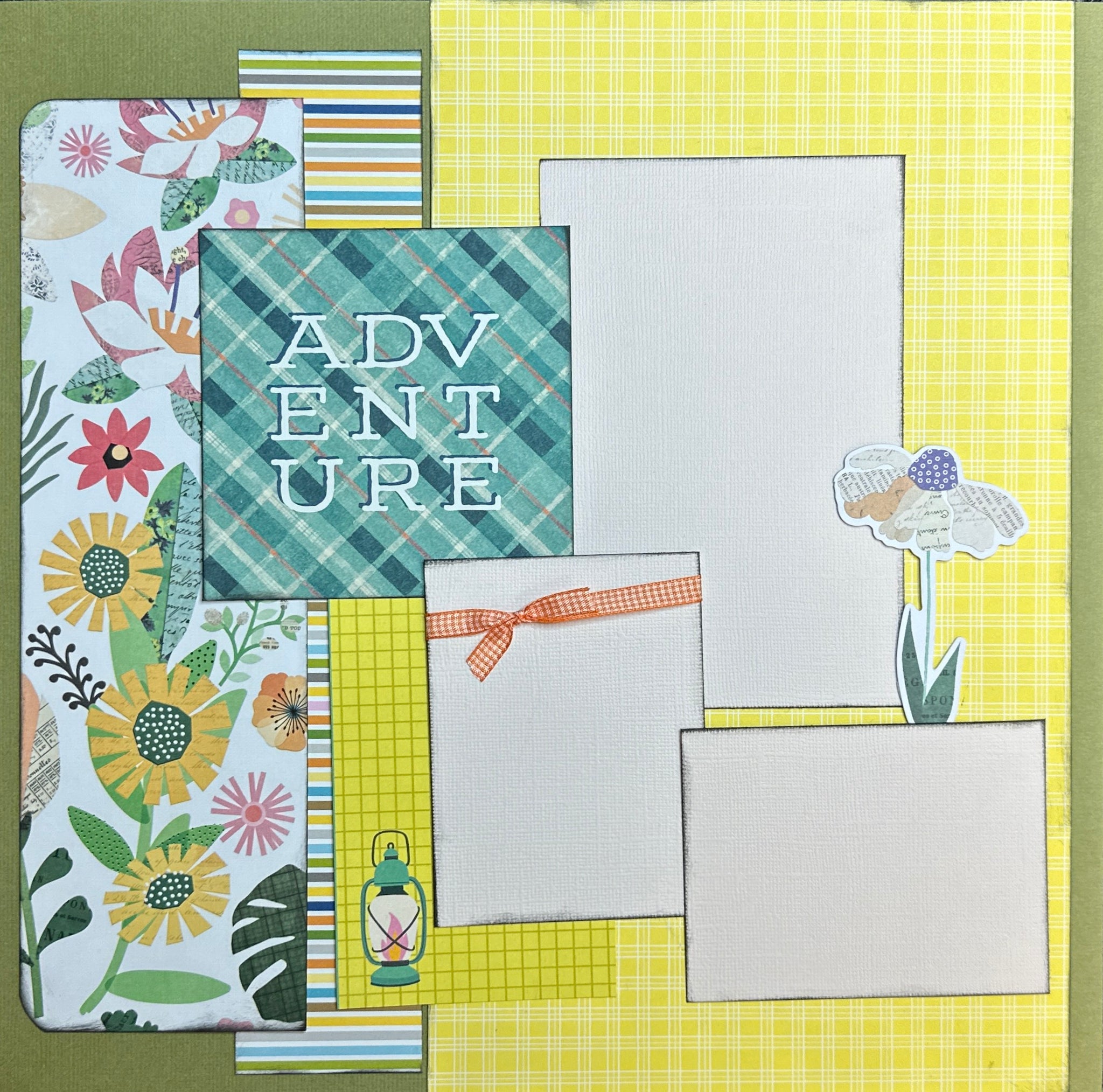 PRE-ASSEMBLED VERSION - Adventure - Field Notes, General themed 2 page ...