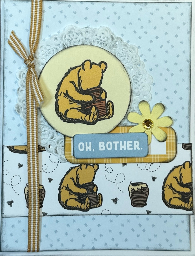 winnie the pooh card sleeves We Will Be Friends Forever, Winnie the Pooh Themed Card Kit- 4 pack DI –  Crop-A-Latte
