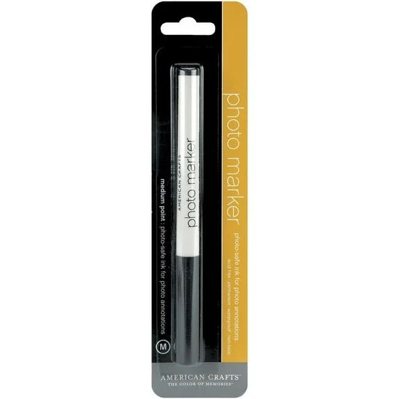 American Crafts Photo Marker-Medium Point