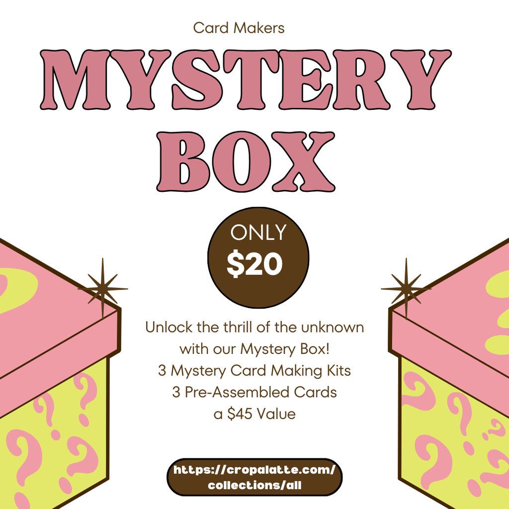 Mystery Card Making Bundle, Mystery Card Box, Card Making Kits, DIY Card Craft