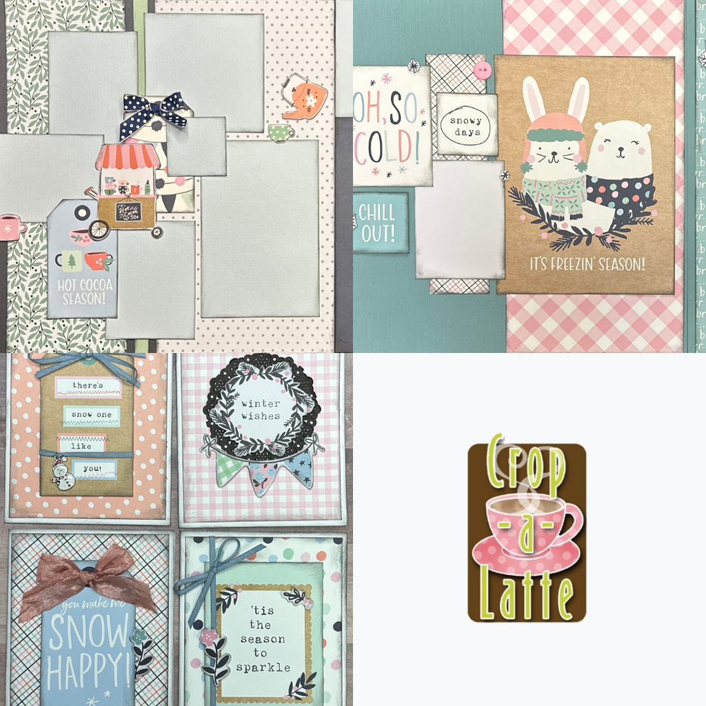 Winter Value Bundle, 3 exclusive Winter Kits - 2 Winter Scrapbook Kits, 1 Winter Card Making Kit, winter wonder simple Stories