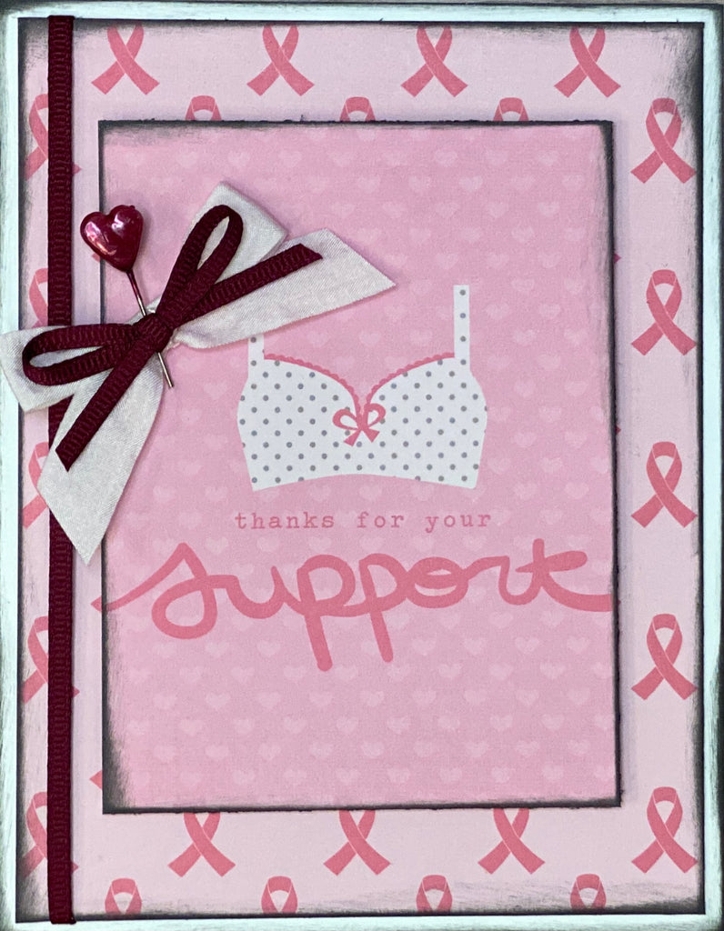 Fight Like a Girl, Breast Cancer Themed Card Kit Set - 4 pack of DIY C –  Crop-A-Latte