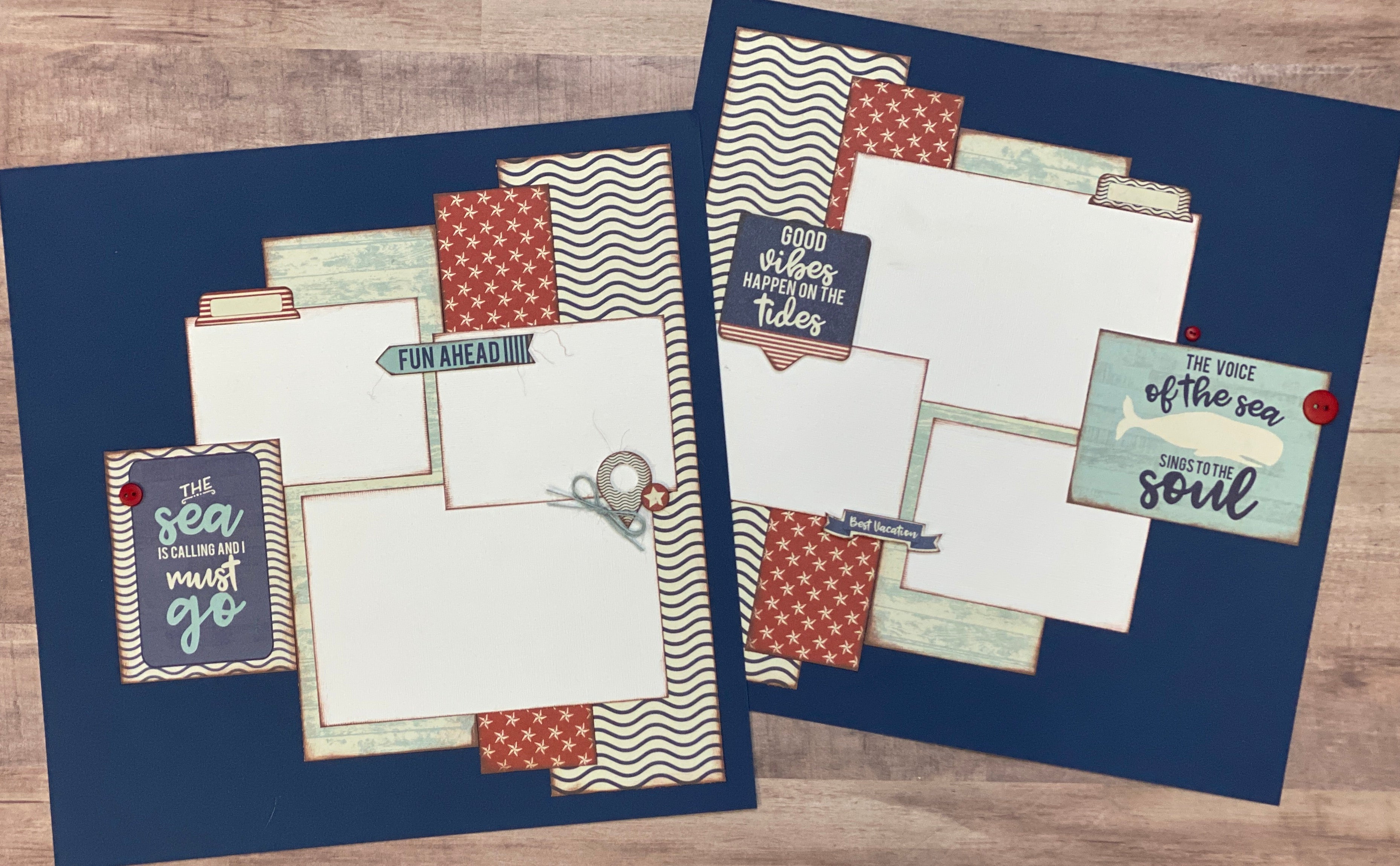 USA - We The People,Travel themed 2 page Scrapbooking Layout Kit