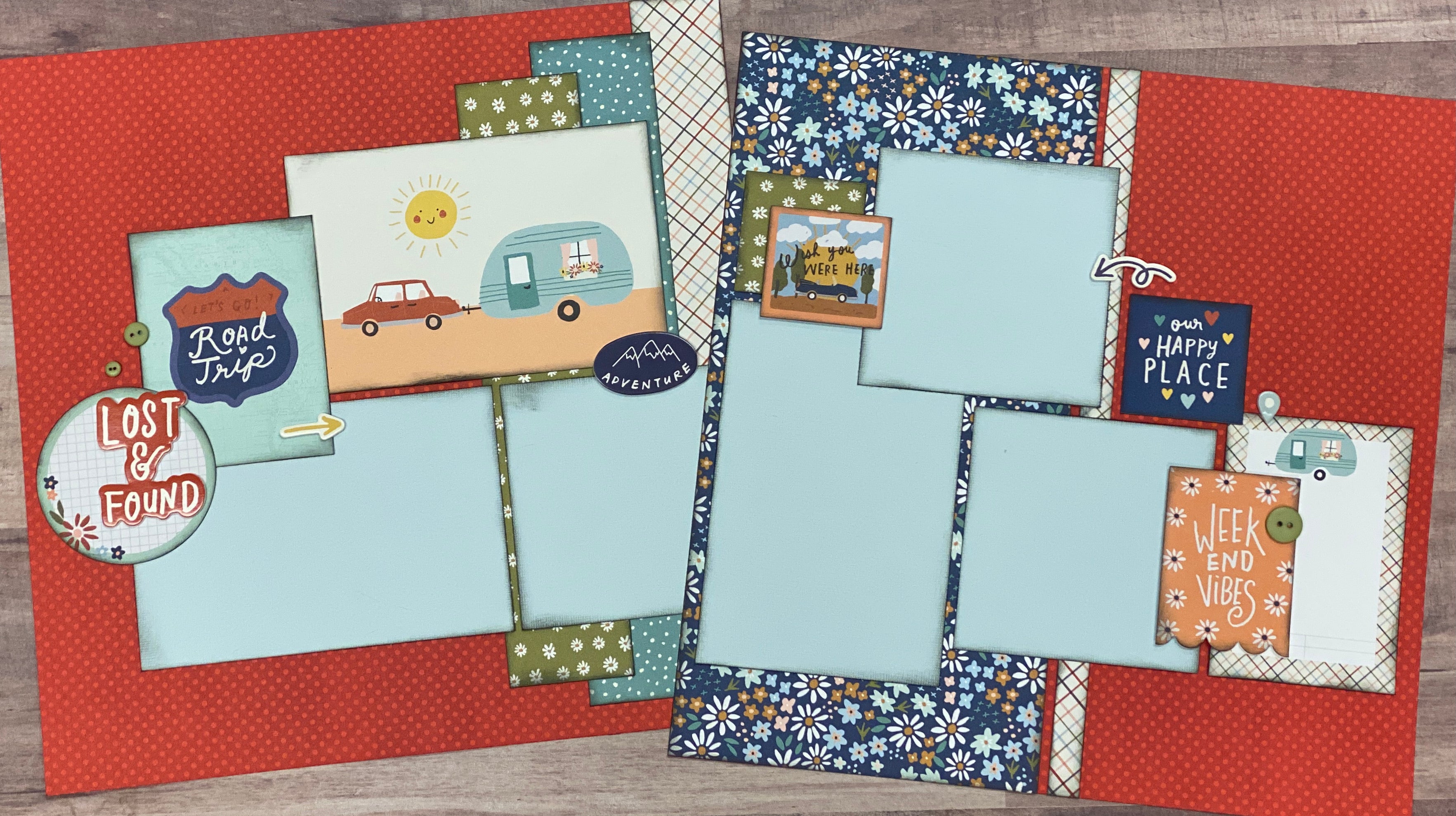 How To Make A DIY Travel Scrapbook Kit - Scrapbook While On