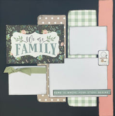Spread Love, Not Germs, Covid themed 2 Page Scrapbooking Layout Kit Sc –  Crop-A-Latte