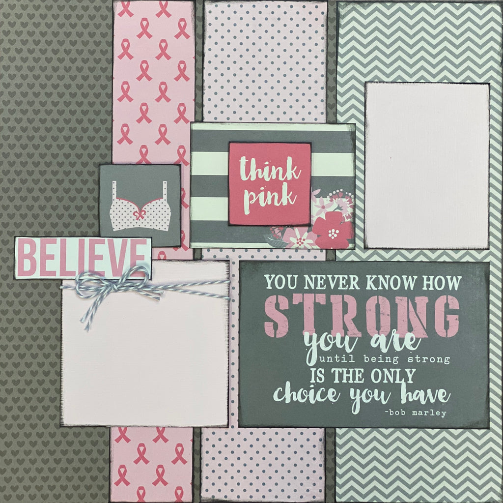 Soft Pink Scrapbook All About Me Poster Design Templates - Peterdraw Studio