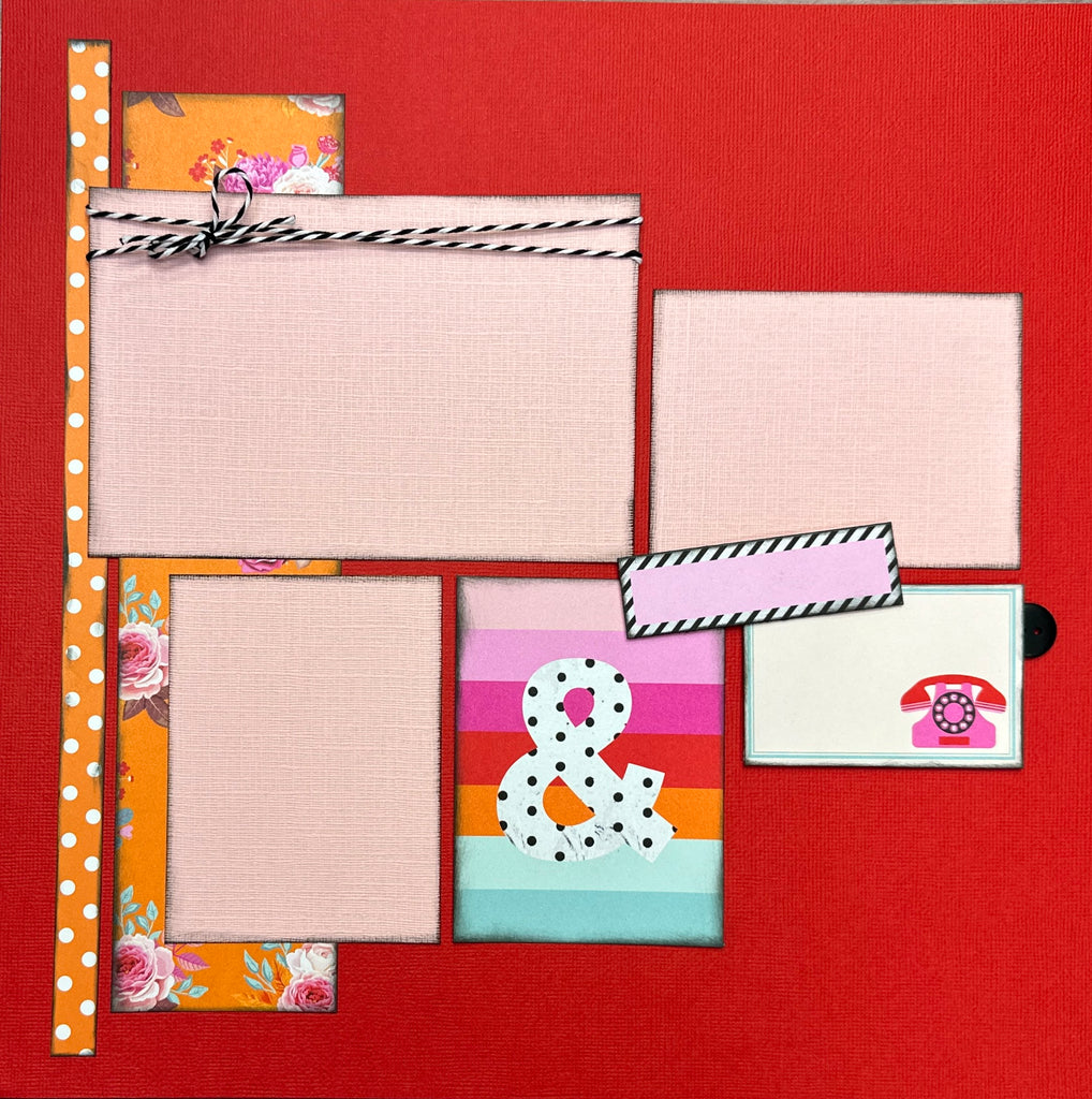 Wild and Free - Born To Be Wild Scrapbooking Kit, 2 page DIY Scrapbook –  Crop-A-Latte