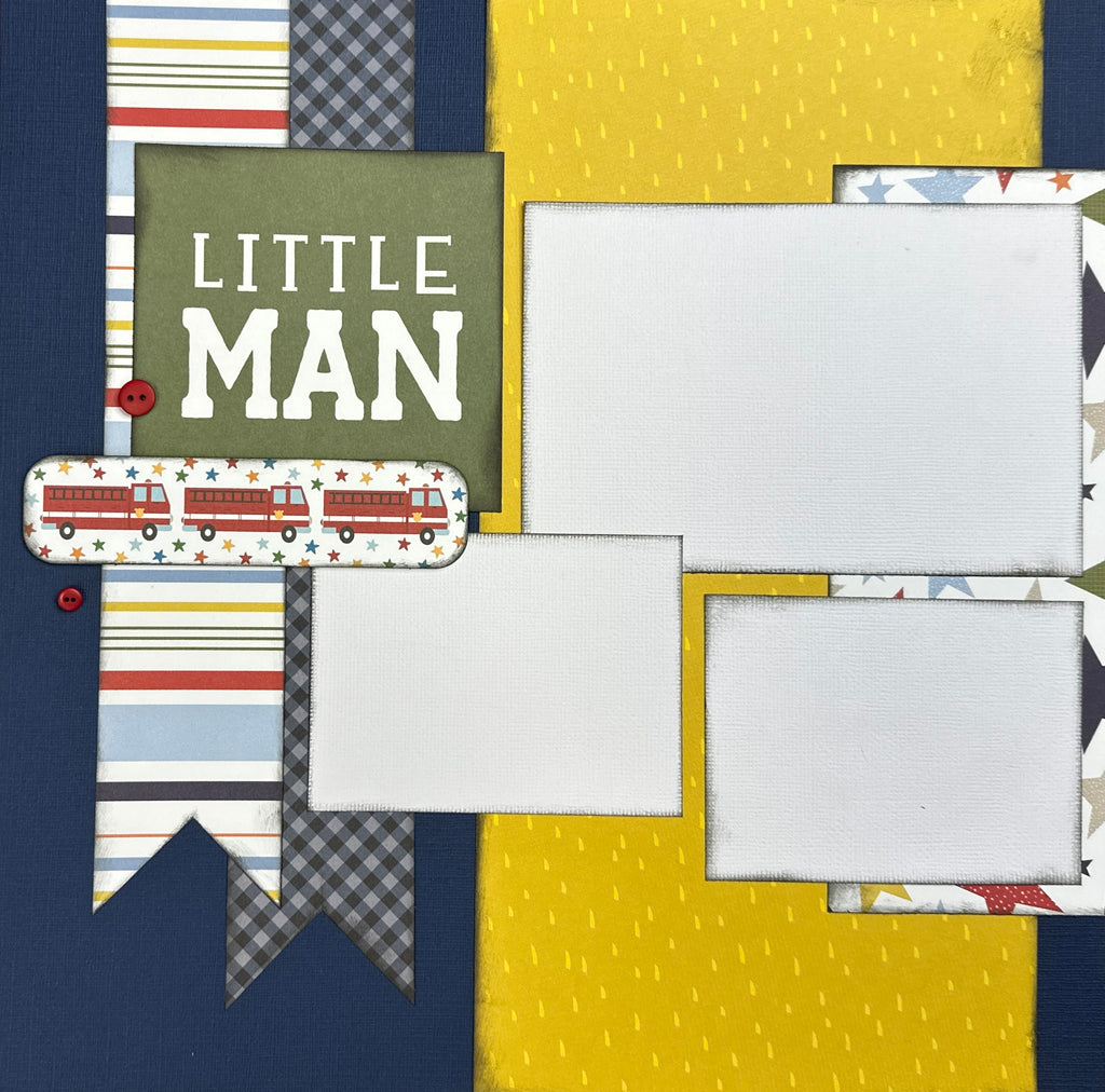 So Much Awesome In Such a Little Boy, Little Boy Scrapbooking Kit, 2 p –  Crop-A-Latte