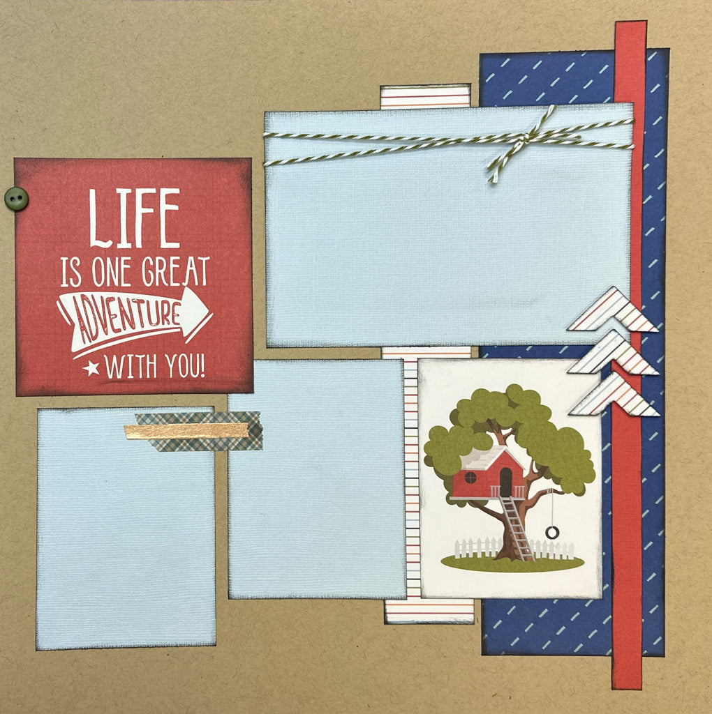 So Much Awesome In Such a Little Boy, Little Boy Scrapbooking Kit, 2 p –  Crop-A-Latte