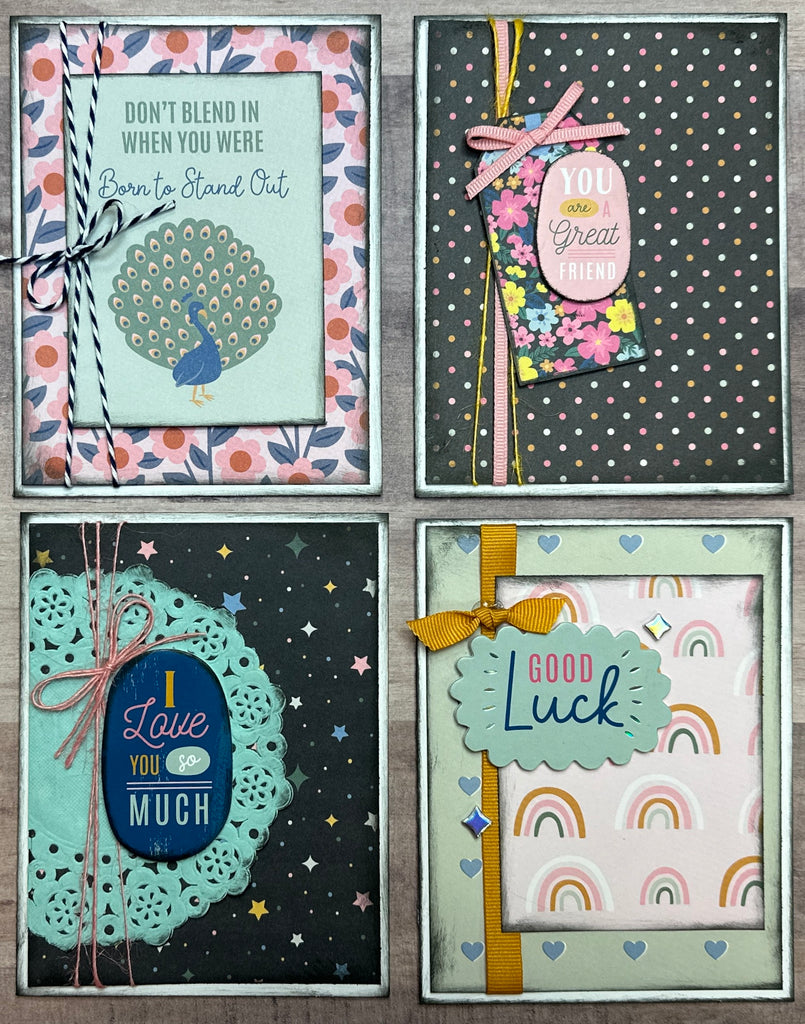 Don't Blend In When You Are Born To Stand Out, DIY General Themed Card Making Kit, general diy craft