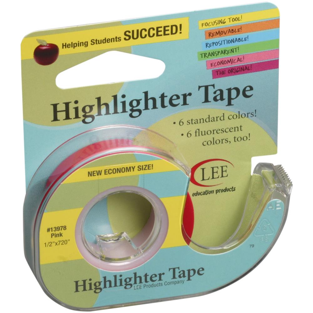 Highlighter Tape 1/2" x 720